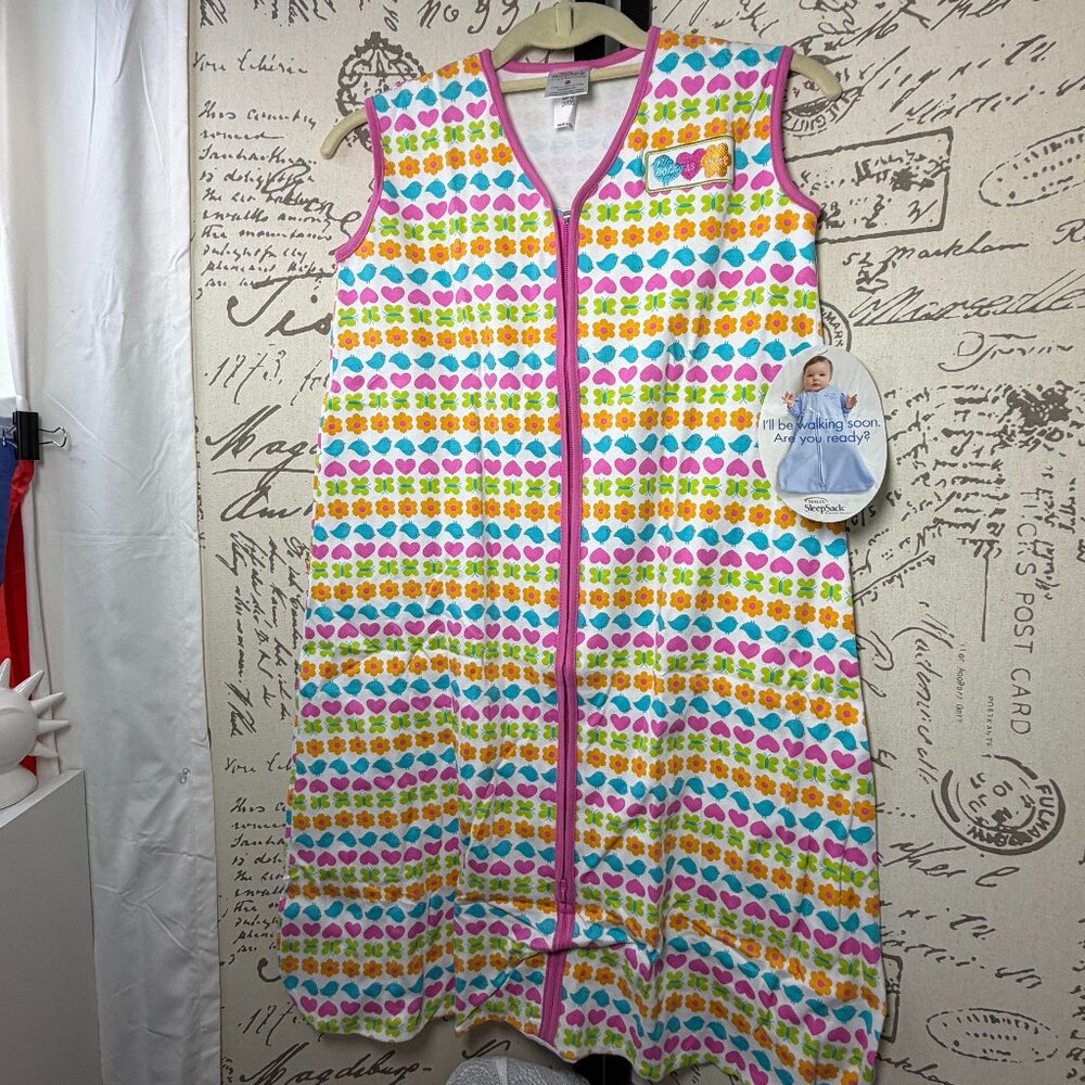 HALO SleepSack Wearable Blanket XL 18-24 months - Hearts & Birds